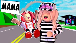 I Got Adopted Into A Criminal Moms Family In Brookhaven Roblox