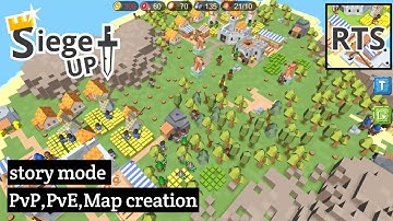 SIEGE UP | the best RTS game on mobile devices | android & ios | free to play