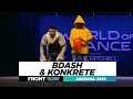 BDash & Konkrete | FRONTROW | World of Dance Arizona 2019|  #WODAZ19