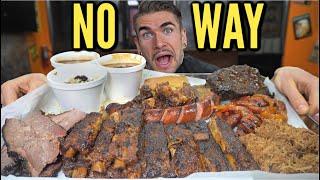 BIGGEST BBQ CHALLENGE IN LAS VEGAS  | Brisket, Ribs, Pulled Pork | BBQ Platter