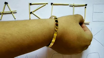 Kids Activity: Matchsticks Alphabets