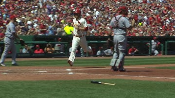 CIN@STL: Carpenter plates run with single in 2nd
