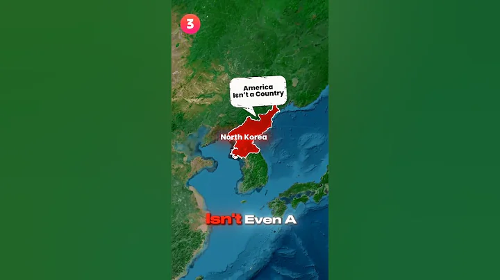 Countries That Don't Recognize The USA #shorts