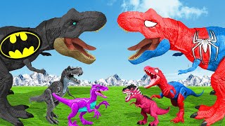 TREX vs TREX DEATH RUN EVOLUTION of DINOSAUR | Strongest Dinosaur Jurassic World 2