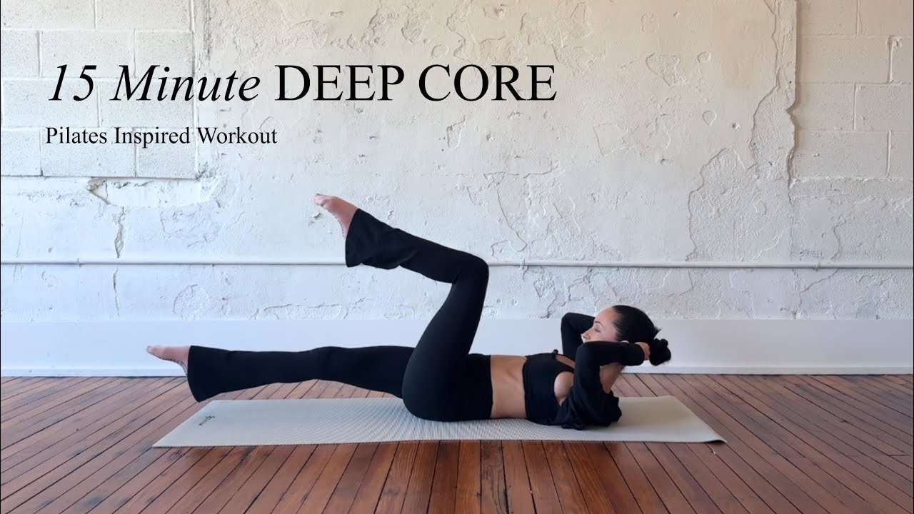 15 Minute Pilates ABS | At Home Workout | No Equipment Needed - YouTube