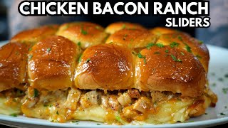 These Delicious Chicken Bacon Ranch Sliders Almost Started a Fight at My House!