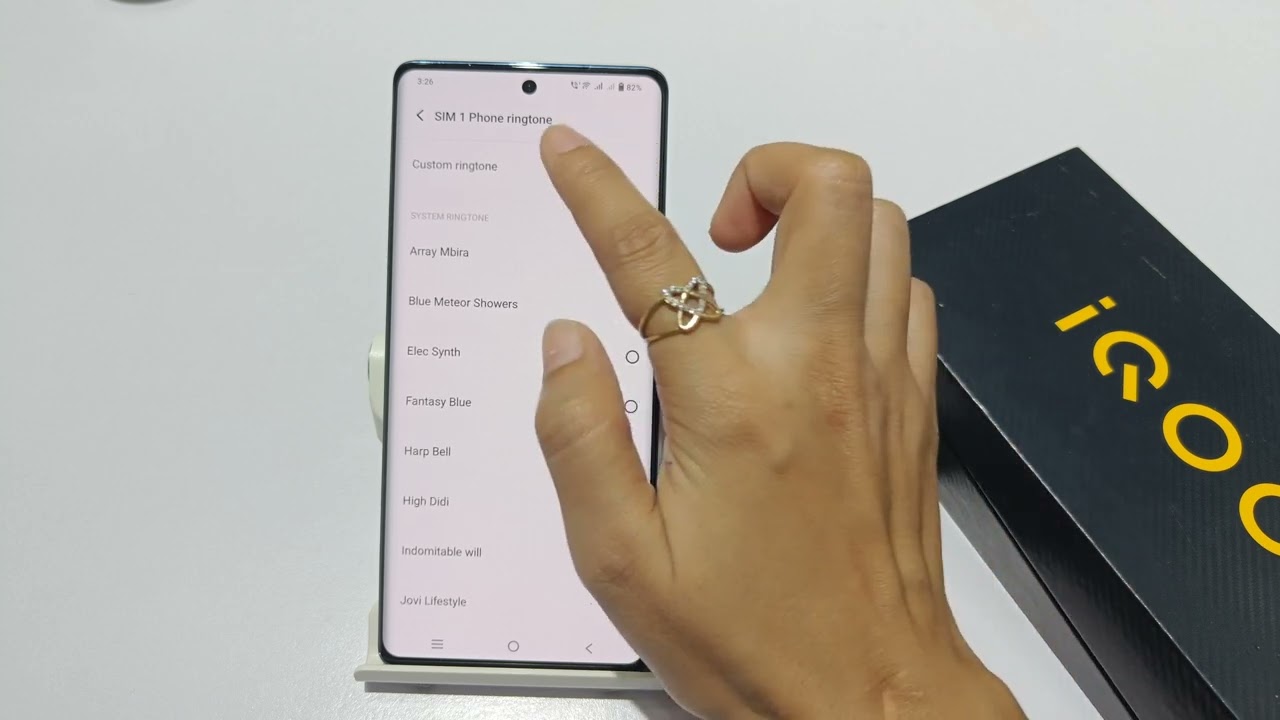 How to set ringtone in iqoo z7 pro | iqoo neo 7 pro ringtone kaise change kare