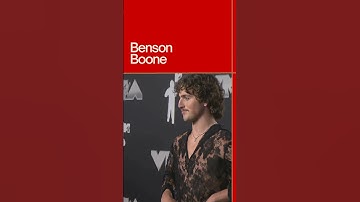 Benson Boone at 2024 VMAs Red Carpet