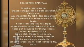 Download Lagu Doa komuni batin MP3 Download Lagu Doa komuni batin MP3