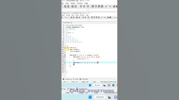 Basic number pattern using C/C++ | #number pattern | #shorts #programming #short