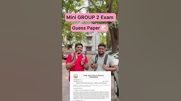 Mini GROUP 2 Exam | Full Mock Test | Saturday @ 8 PM | #tnpscgroup2 #tnpscgroup2a #tnpsc
