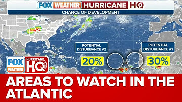 Two Areas To Watch For Possible Tropical Development In The Atlantic