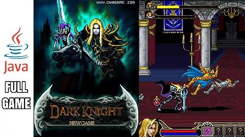 DARK KNIGHT - Java Game (Full Gameplay No Commentary)