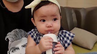 [KOR Parenting] Ruda's Flu Immunization💉& Walking Practice  (👶🏻🍼242 Days After Birth)