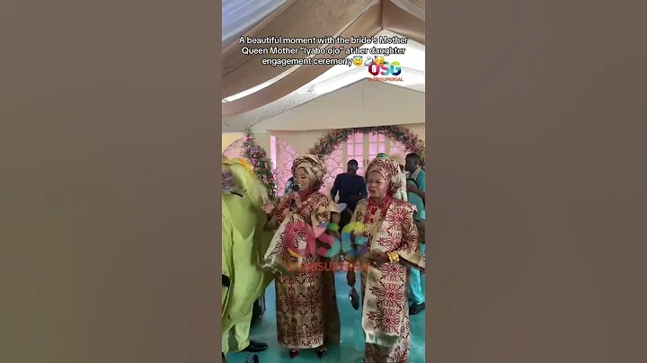 IYABO OJO BEAUTIFUL MOMENT AT HER DAUGHTER’S ENGAGEMENT CEREMONY #trending #jp2025 #goviral #fypp