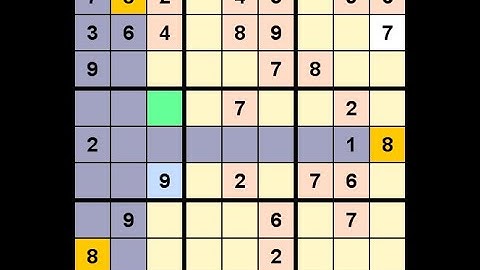 How to Solve Los Angeles Times Sudoku Expert October 18, 2022 - v1