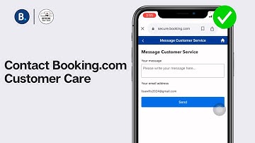 How To Contact Booking.com Customer Care 2024 (EASY)