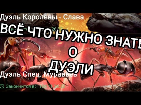 Видео: The Ants ТРАНШЕЯ | ВСЁ ЧТО НУЖНО ЗНАТЬ О ДУЭЛИ| The Ants Underground kingdom