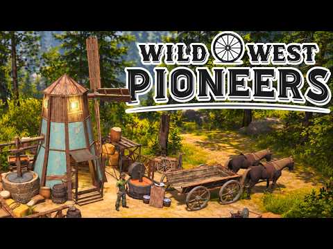 Starting a Settlement in the Wild West! | Wild West Pioneers (01)