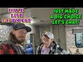 Big decisions live  work couple builds tiny house homesteading offgrid rv life rv living 
