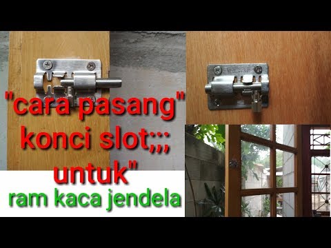 Video: Cara Mengunci Jendela