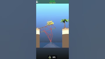 Poly Bridge 2 Level Showcase! (Level 4-09 Tipping Tower)