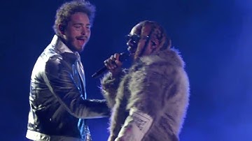 Post Malone Better Now and Psycho AMAs 2018 -  (Live HD)