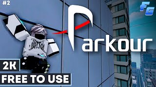 Free To Use Gameplay | Roblox | 2K | No Copyright Gameplay | Parkour