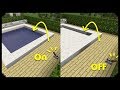 Minecraft: Otomatik Yüzme Havuzu Nasıl Yapılır? How to make an Automatic Swimming Pool?