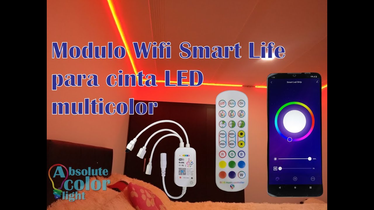 HOVVIDA Tiras LED 20M WiFi RGB Música, Compatible con Alexa y Google Home  Luces de Tiras LED 5050 12V para Habitación, Controladas por APP, IR  Control Remoto y Controlador, 16 Milliones de