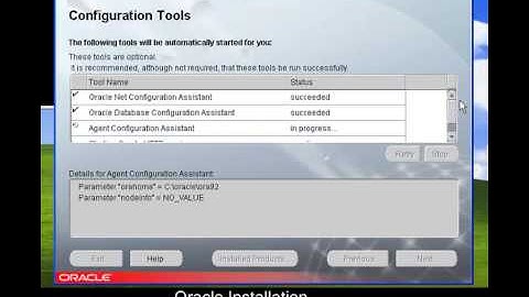 ORACLE TUTORIALS : oracle installation Part 2
