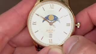 Setting a Tidal Moonphase Watch
