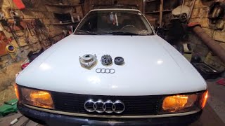 Audi 80 опоры передних амортизаторов от ВАЗ 2110