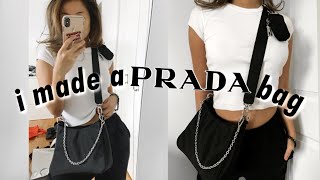 prada nylon bag dupe