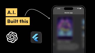I made this Flutter Movies App completely with ChatGPT screenshot 1