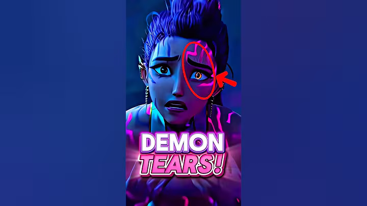 Why Only Rumi's Demon Eye Cried! #kpopdemonhunters #netflix #shorts