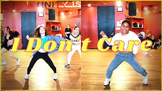 Kaycee Rice \& Charlize Glass - ED SHEERAN \& JUSTIN BIEBER - I Don't Care - Kyle Hanagami Choreo