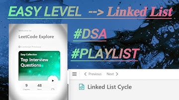25. Linked List Cycle | LeetCode 141 | Top Interview Questions | DSA Playlist
