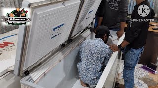 deep freezer cooling coil piping deep freezer body leak problem