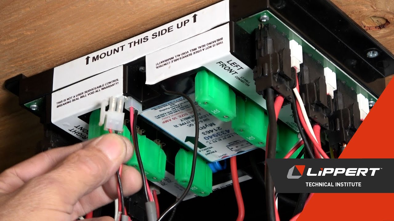 Ground Control® Leveling OneControl® Touch Panel | Lippert