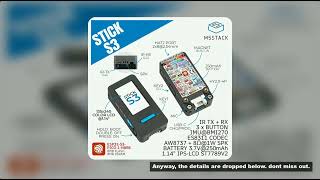 M5Stack Official M5StickS3 ESP32S3 Mini IoT Development Kit