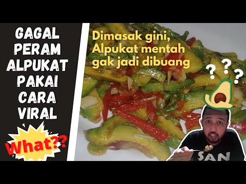 Alpukat Mentah Bisa Dimakan