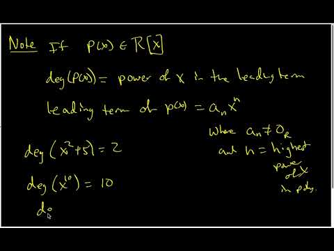 77.3 Constant polynomials
