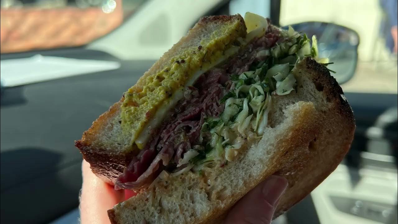 Pyro Pastrami at Delirama Makes a Mean Pastrami Sandwich YouTube