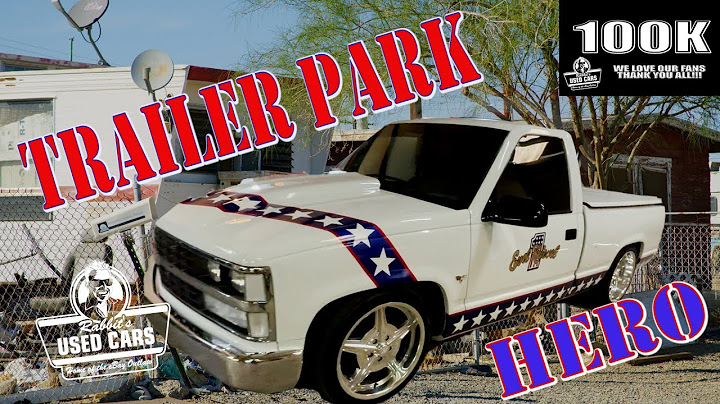 Trailer Park Hero - Rabbit's Used Cars