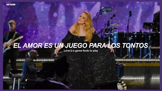 Adele - Love Is A Game [Sub. Español + Lyrics] Video Compiliation