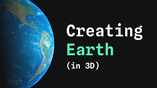 Creating a 3D planet Earth with Spline