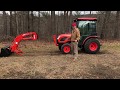 Removing and Installing a Kioti Tractor Loader - CK3510 SE CAB