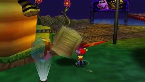 N64 Game Sample Video - Rocket   Robot on Wheels USA