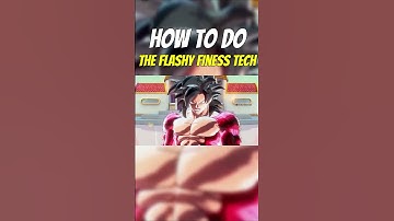 How To Do The Flashy Finess Tech With Goku Ssj4 On Xenoverse 2